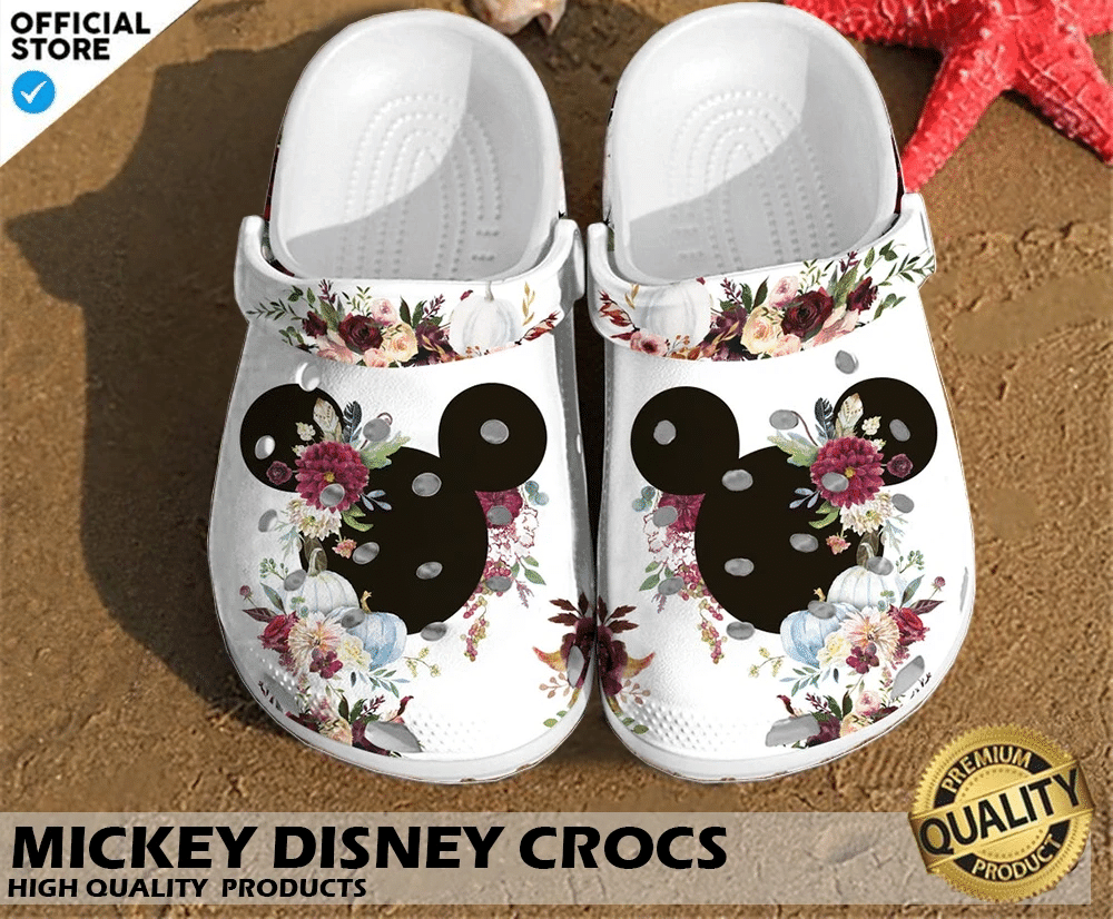 Merchidea Mickey Mouse Crocs Clog Shoes