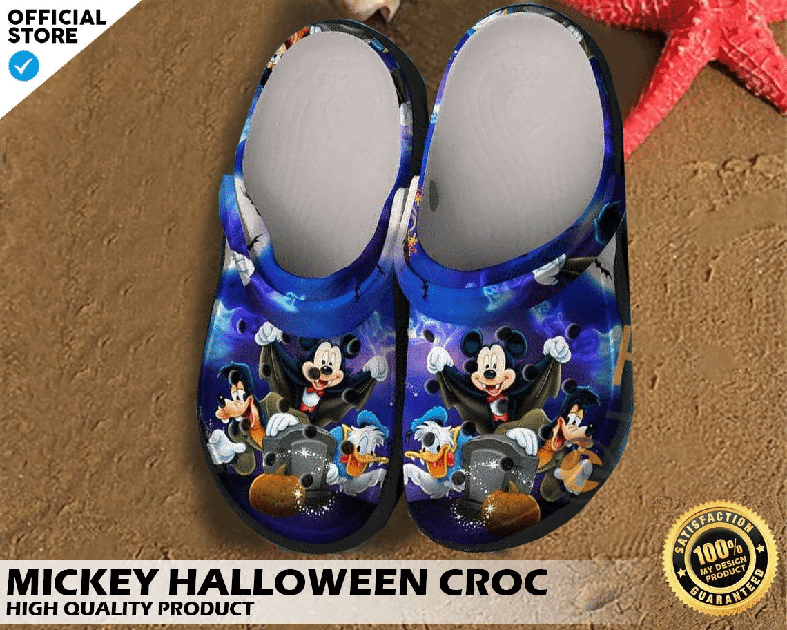 Merchidea Mickey Mouse Crocs Clog Shoes