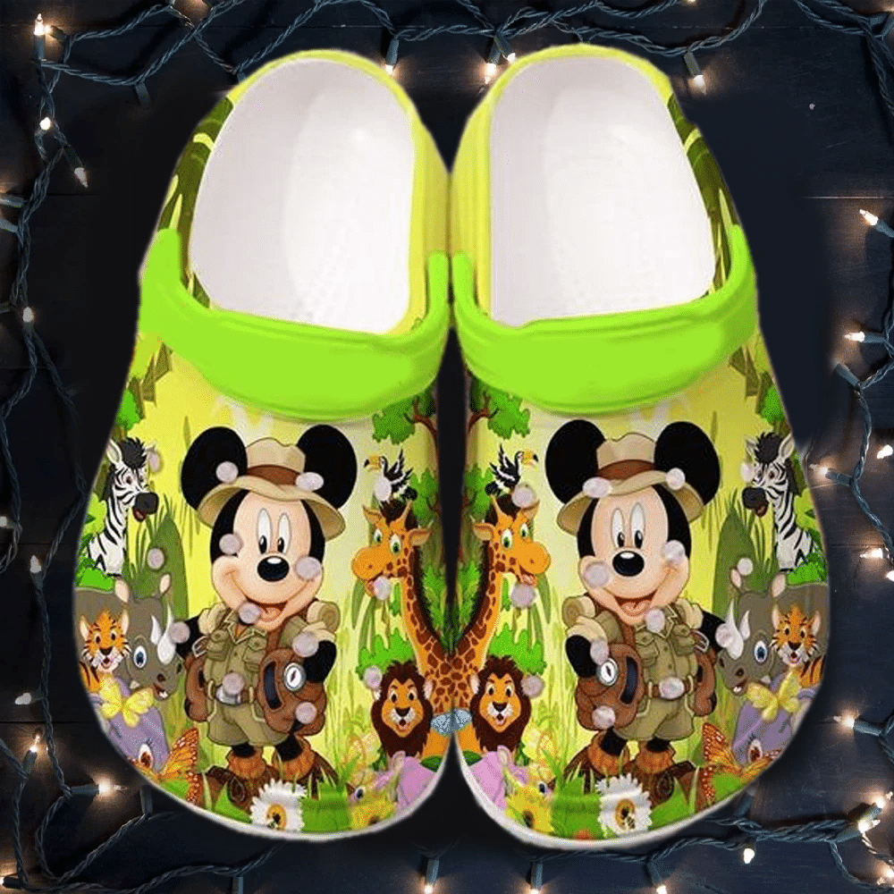 Merchidea Mickey Mouse Crocs Clog Shoes