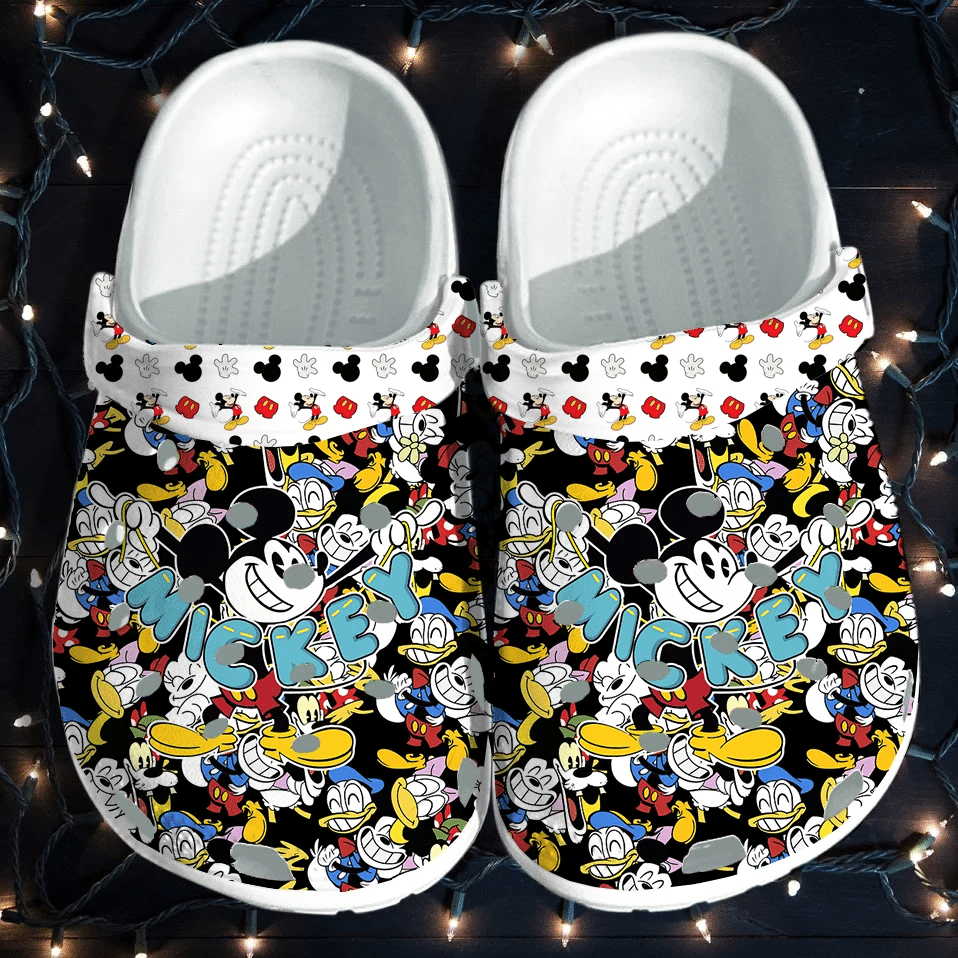 Merchidea Mickey Mouse Crocs Clog Shoes