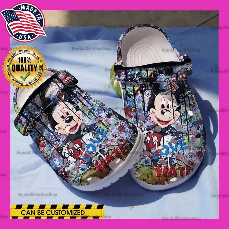 Merchidea Mickey Mouse Crocs Clog Shoes