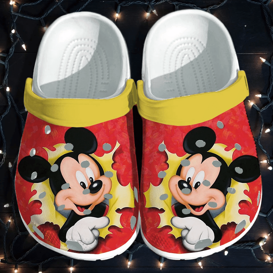 Merchidea Mickey Mouse Crocs Clog Shoes