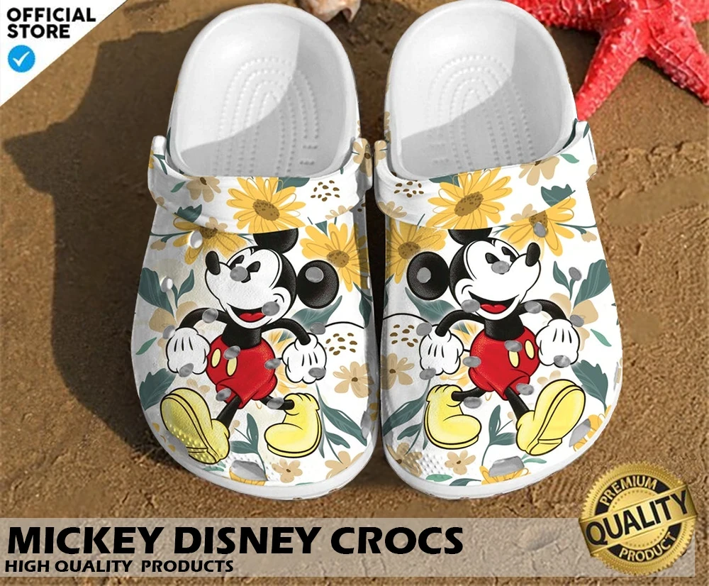 Merchidea Mickey Mouse Crocs Clog Shoes
