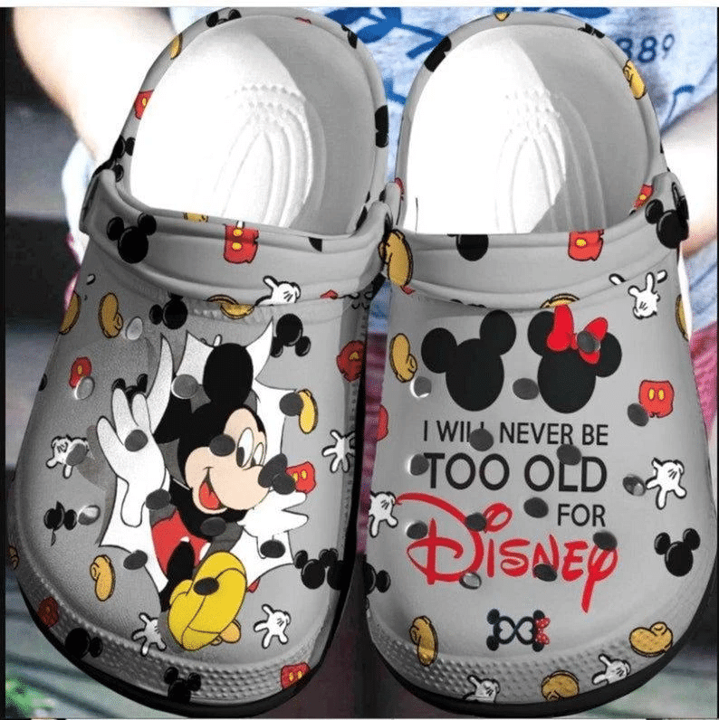 Merchidea Mickey Mouse Crocs Clog Shoes