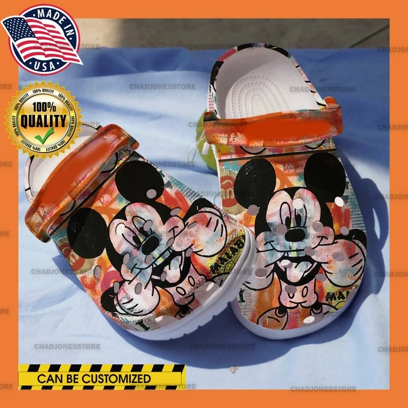 Merchidea Mickey Mouse Crocs Clog Shoes