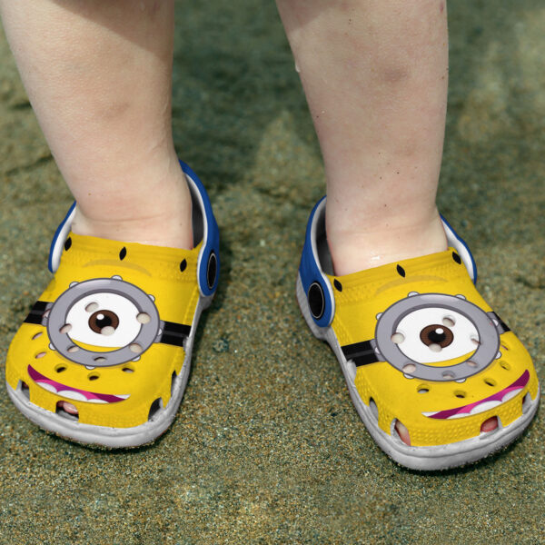 Merchidea Minions Cartoon Crocs Crocband Clogs Shoes Comfortable For Men Women and Kids