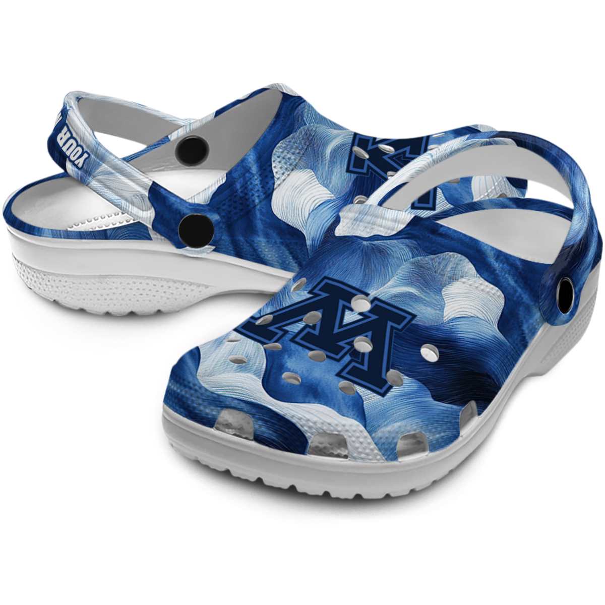 Merchidea Minnesota Golden Gophers NCAA Sport Crocs Crocband Clogs Shoes Comfortable For Men Women and Kids