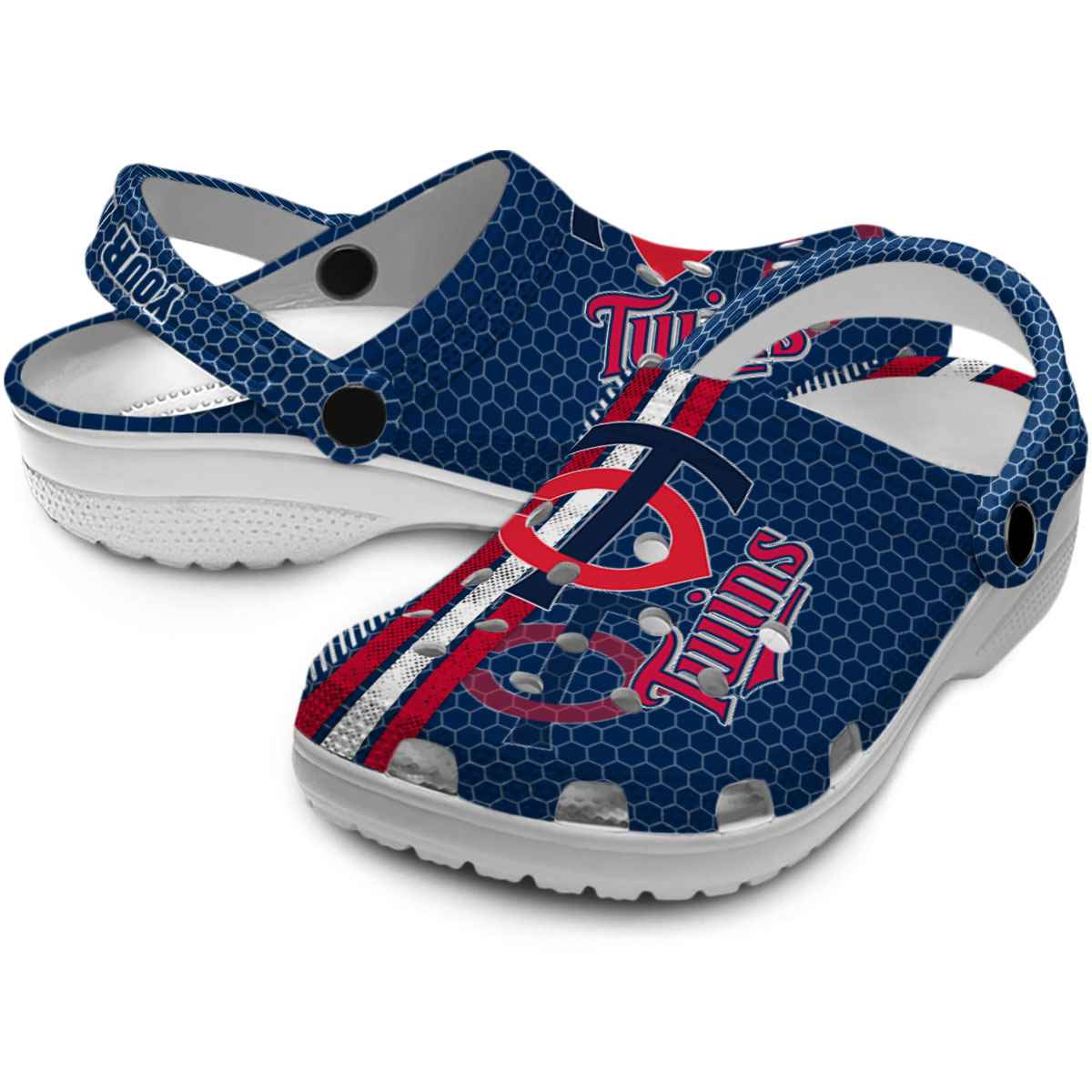 Merchidea Minnesota Twins MLB Sport Crocs Crocband Clogs Shoes Comfortable For Men Women and Kids