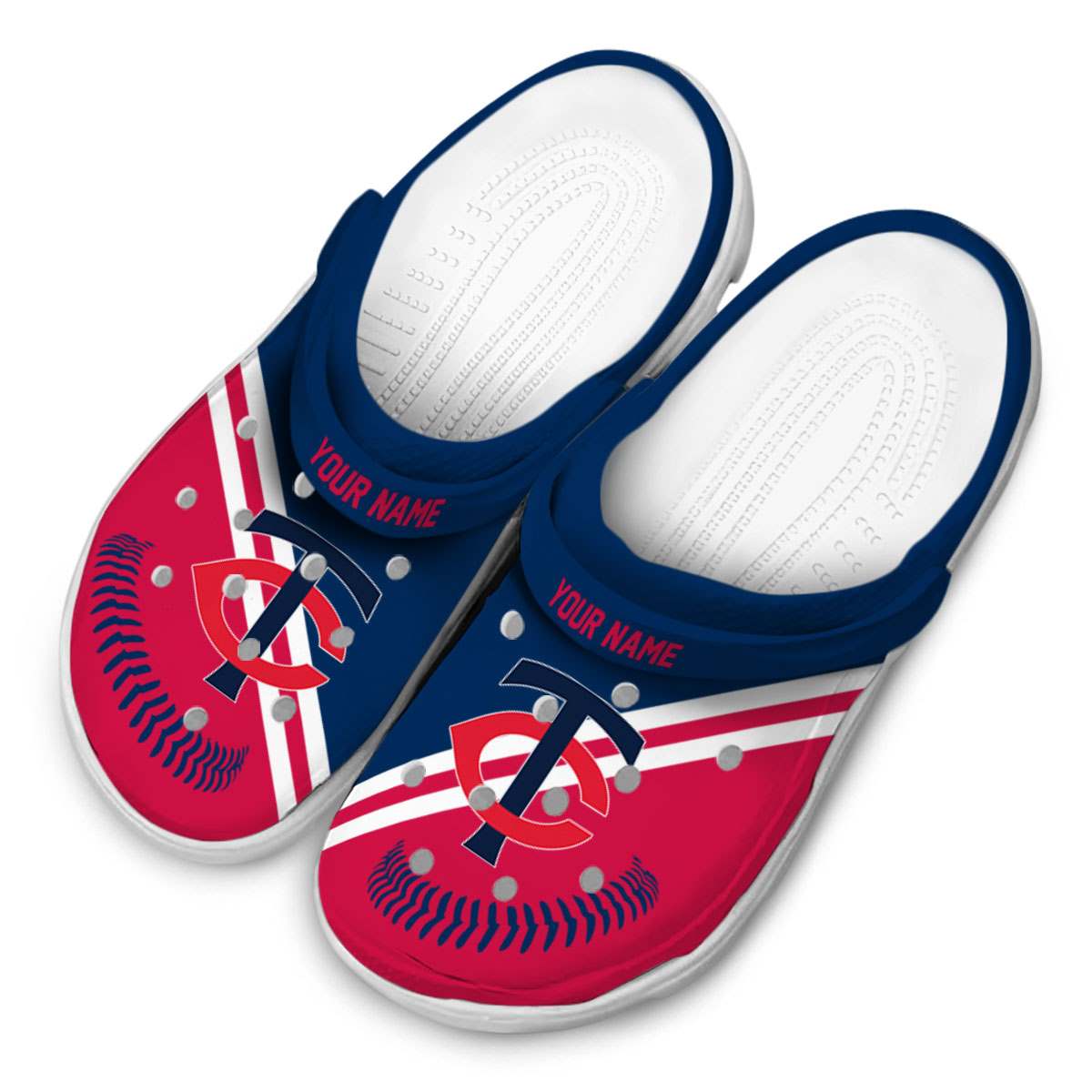 Merchidea Minnesota Twins MLB Sport Crocs Crocband Clogs Shoes Comfortable For Men Women and Kids