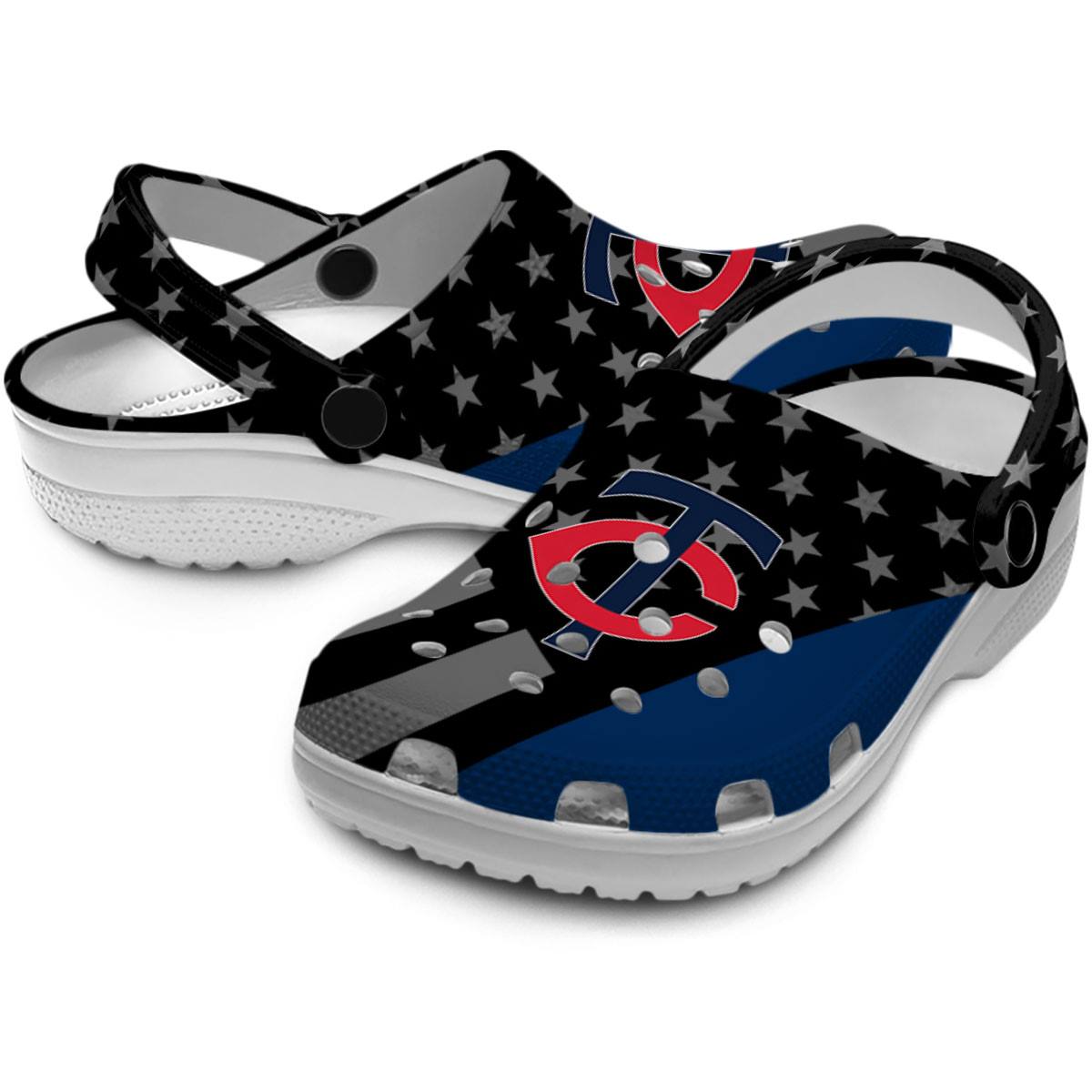 Merchidea Minnesota Twins MLB Sport Crocs Crocband Clogs Shoes Comfortable For Men Women and Kids