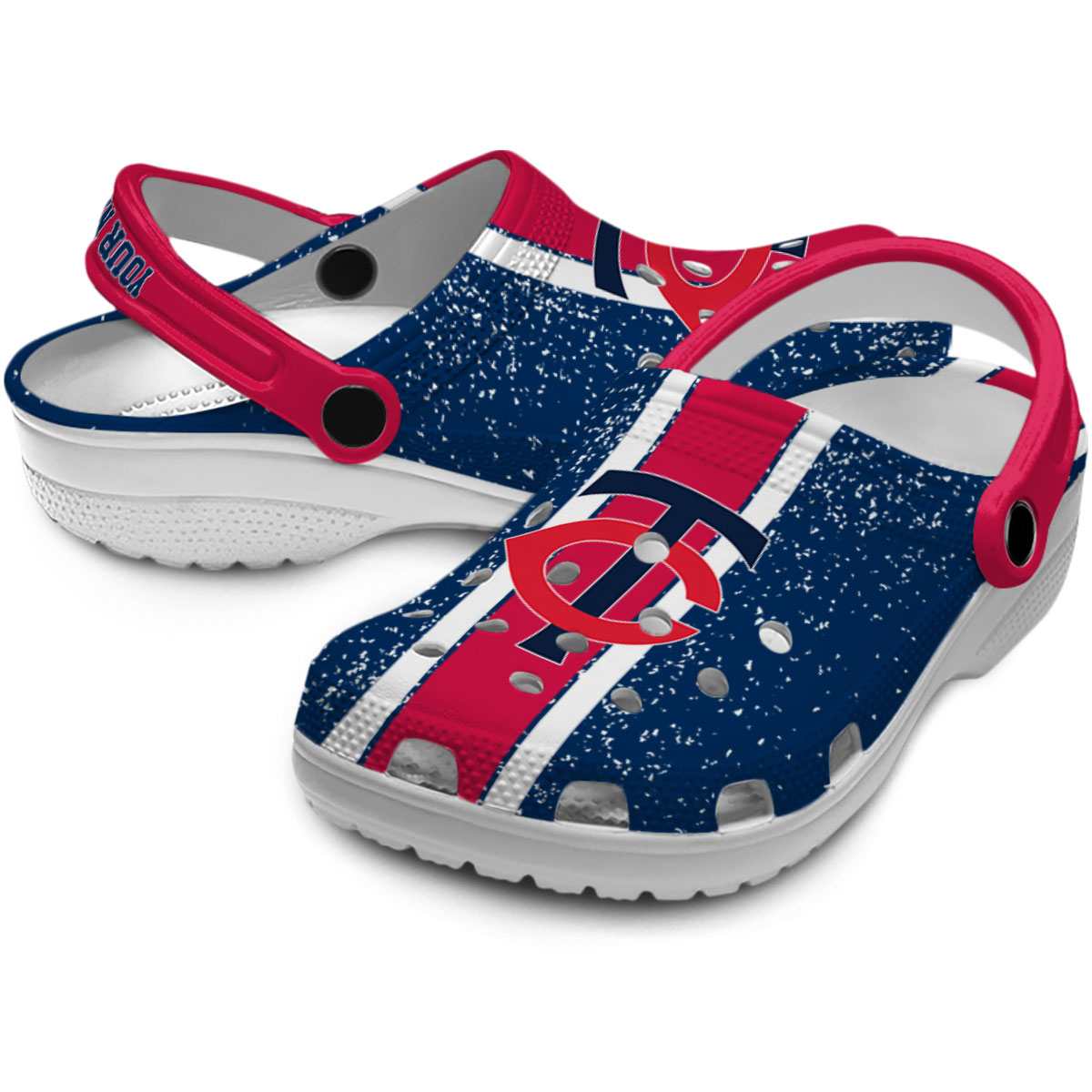 Merchidea Minnesota Twins MLB Sport Crocs Crocband Clogs Shoes Comfortable For Men Women and Kids