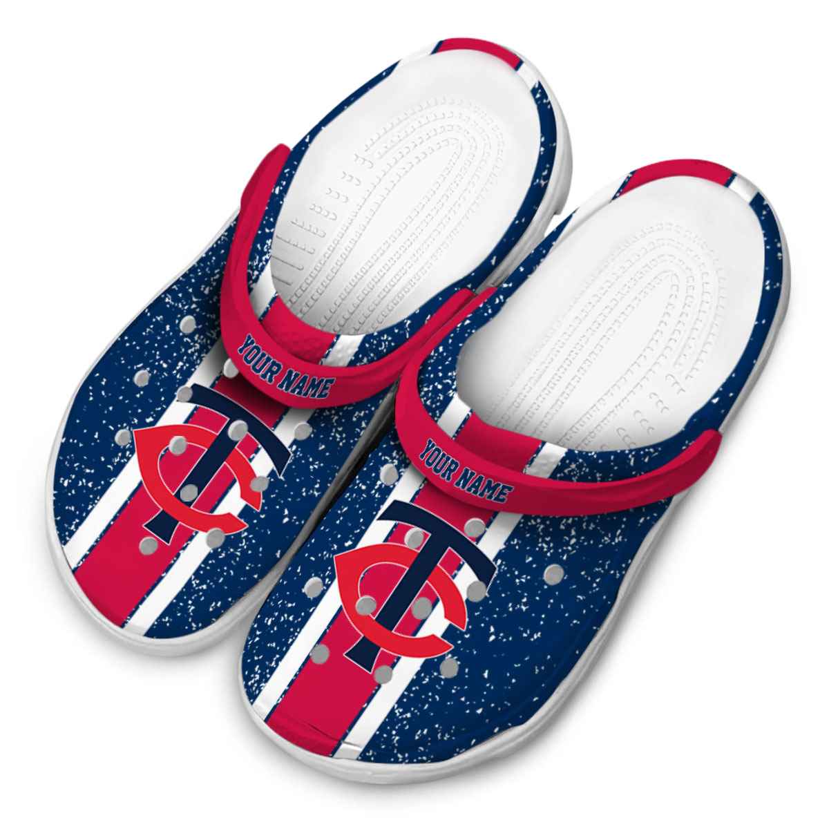 Merchidea Minnesota Twins MLB Sport Crocs Crocband Clogs Shoes Comfortable For Men Women and Kids