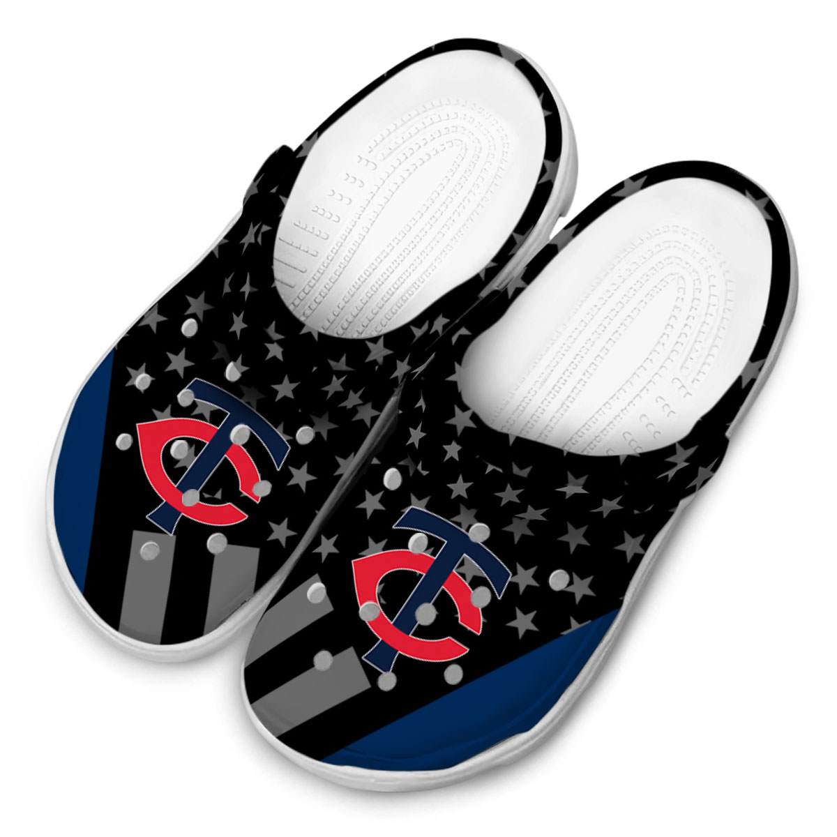 Merchidea Minnesota Twins MLB Sport Crocs Crocband Clogs Shoes Comfortable For Men Women and Kids