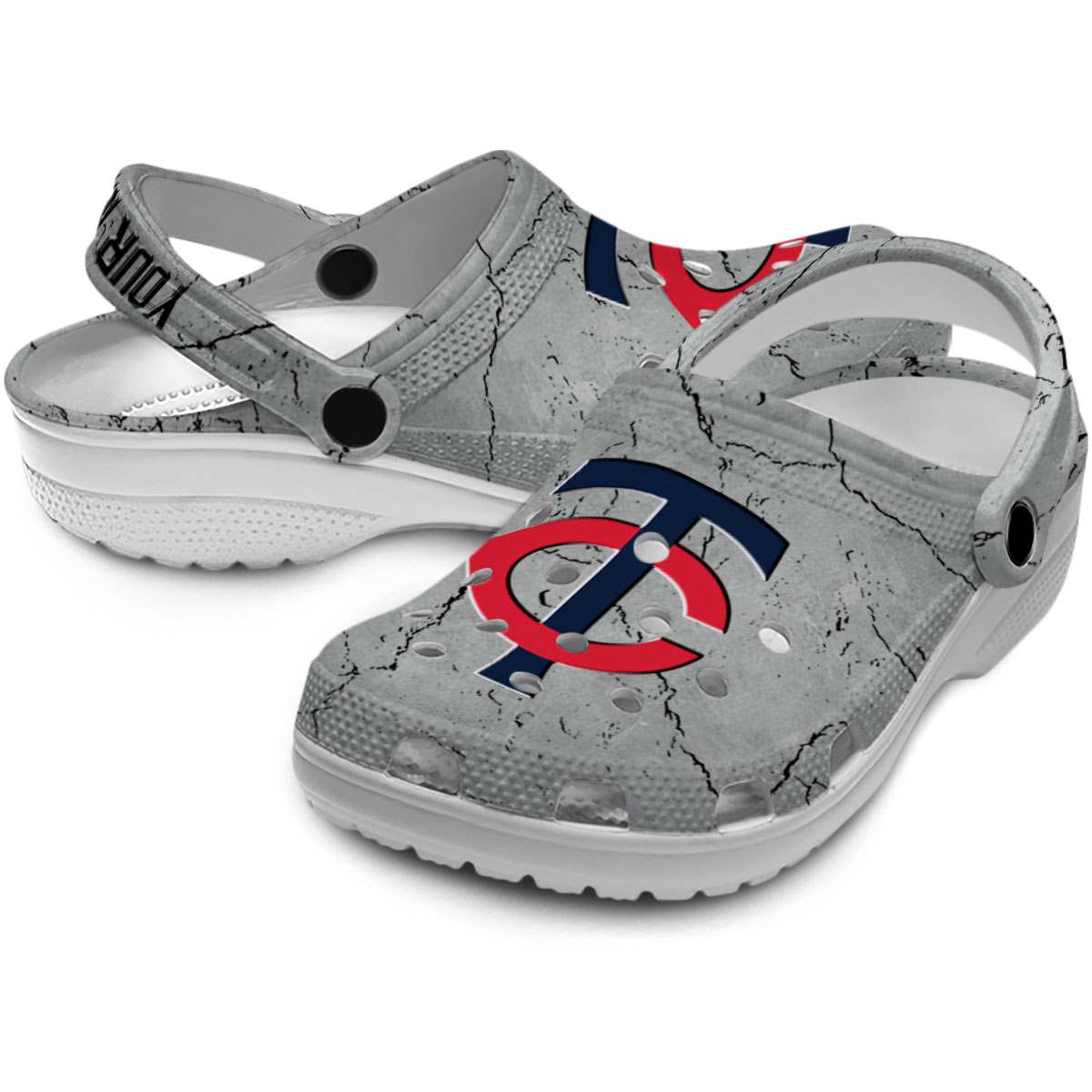 Merchidea Minnesota Twins MLB Sport Crocs Crocband Clogs Shoes Comfortable For Men Women and Kids