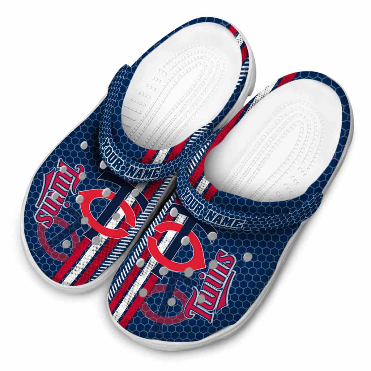 Merchidea Minnesota Twins MLB Sport Crocs Crocband Clogs Shoes Comfortable For Men Women and Kids