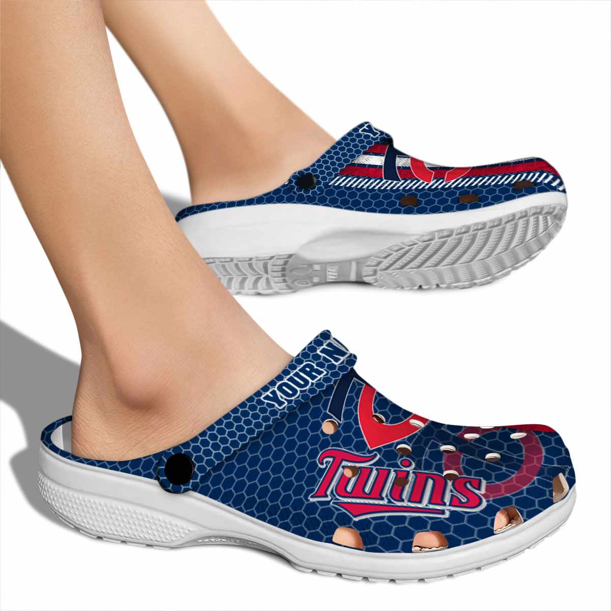 Merchidea Minnesota Twins MLB Sport Crocs Crocband Clogs Shoes Comfortable For Men Women and Kids
