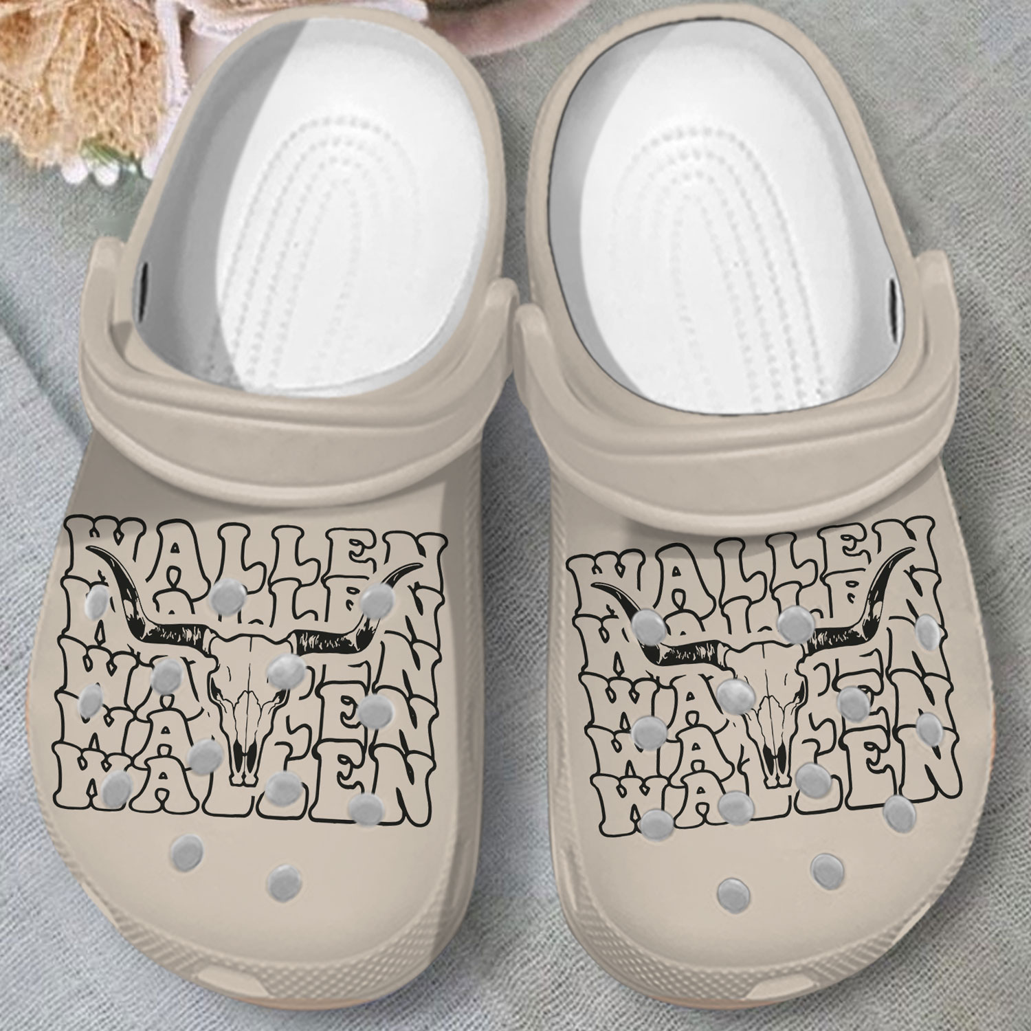 Merchidea Morgan Wallen Music Crocs Crocband Clogs Shoes Comfortable For Men Women and Kids