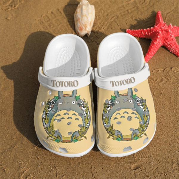 Merchidea My Neighbor Totoro Anime Crocs Crocband Clogs Shoes Comfortable For Men Women and Kids