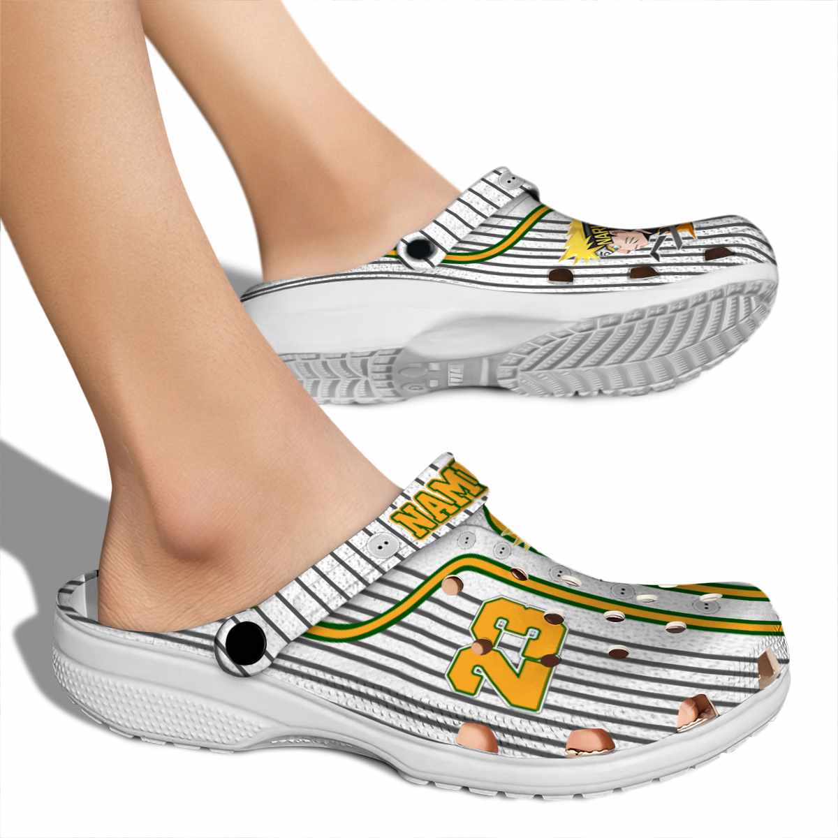 Merchidea Naruto Anime Crocs Crocband Clogs Shoes Comfortable For Men Women and Kids