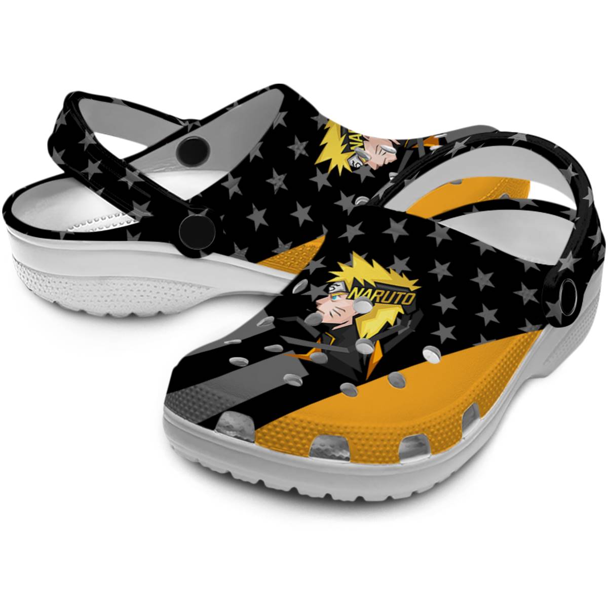 Merchidea Naruto Anime Crocs Crocband Clogs Shoes Comfortable For Men Women and Kids
