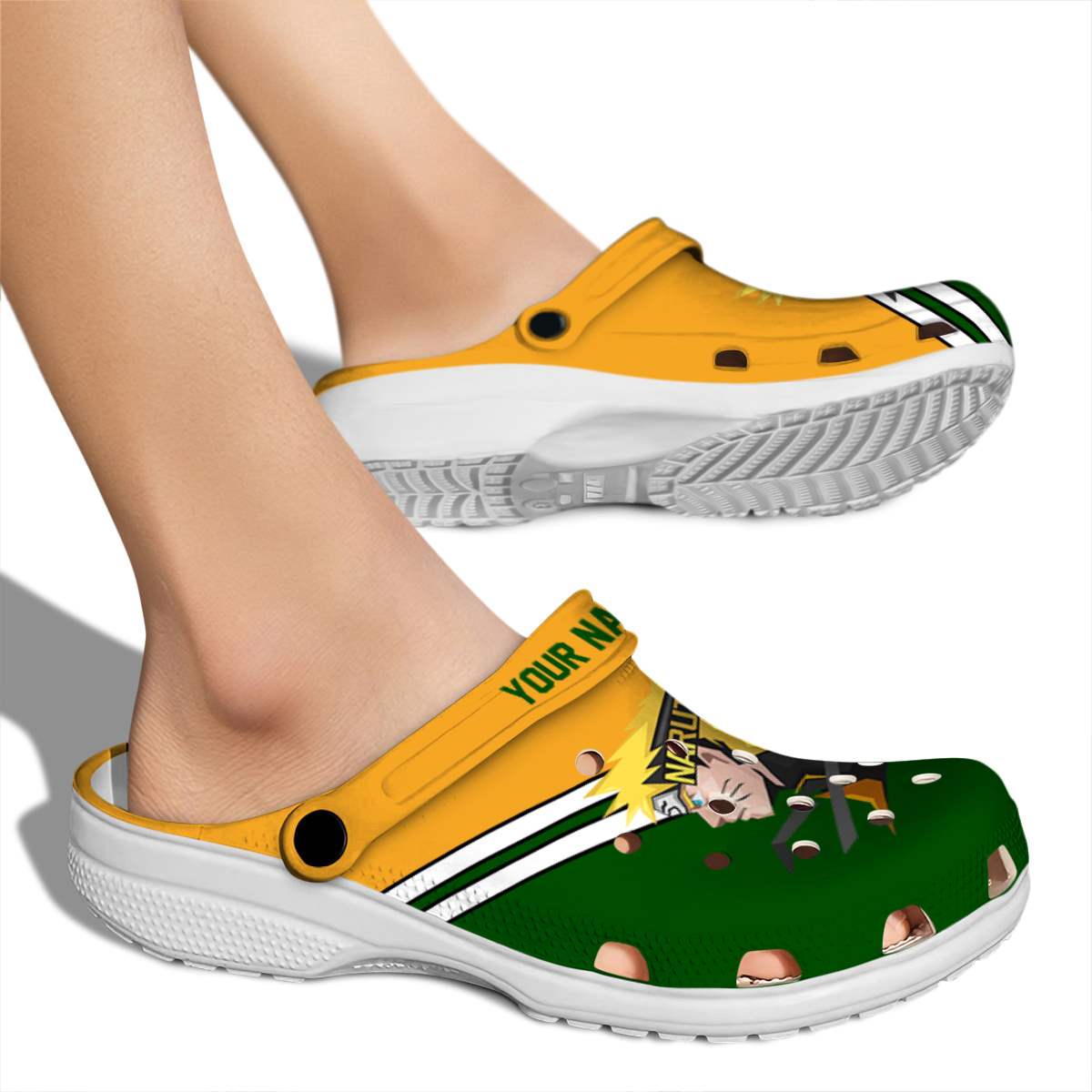 Merchidea Naruto Anime Crocs Crocband Clogs Shoes Comfortable For Men Women and Kids