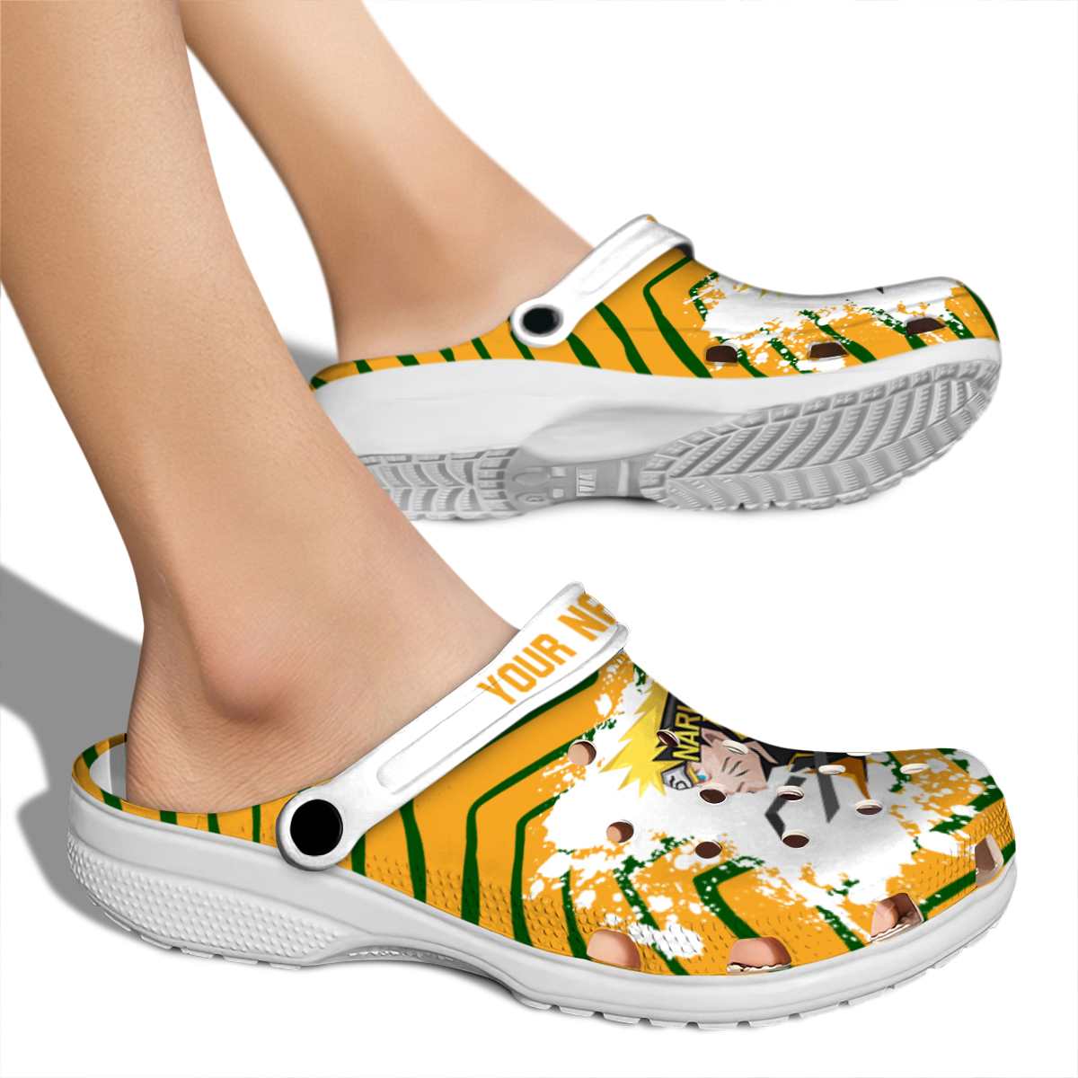 Merchidea Naruto Anime Crocs Crocband Clogs Shoes Comfortable For Men Women and Kids