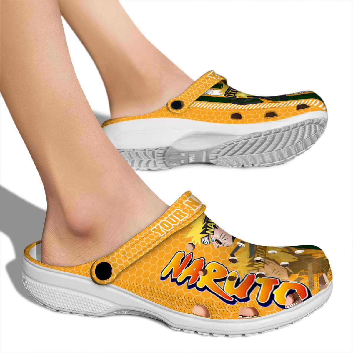 Merchidea Naruto Anime Crocs Crocband Clogs Shoes Comfortable For Men Women and Kids