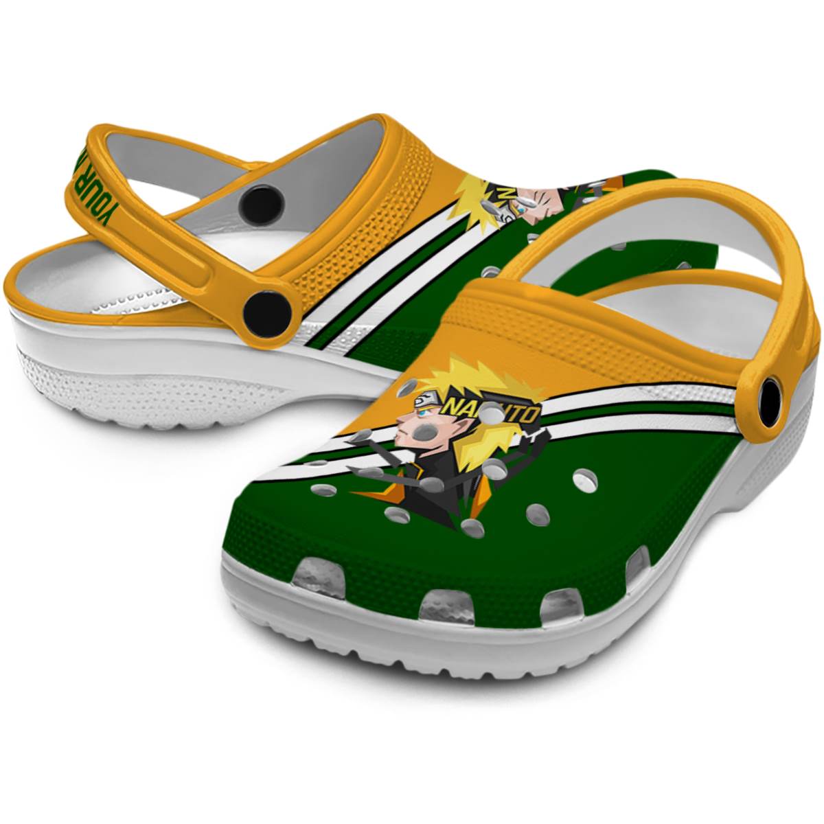 Merchidea Naruto Anime Crocs Crocband Clogs Shoes Comfortable For Men Women and Kids