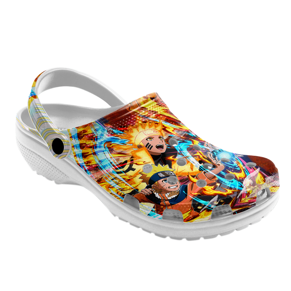 Merchidea Naruto Anime Crocs Crocband Clogs Shoes Comfortable For Men Women and Kids