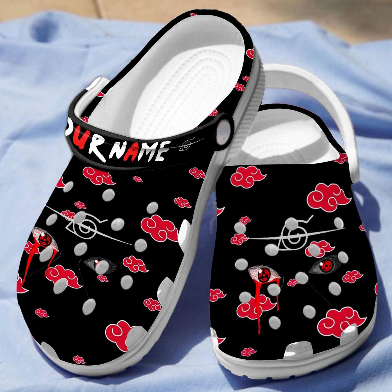 Merchidea Naruto Anime Crocs Crocband Clogs Shoes Comfortable For Men Women and Kids