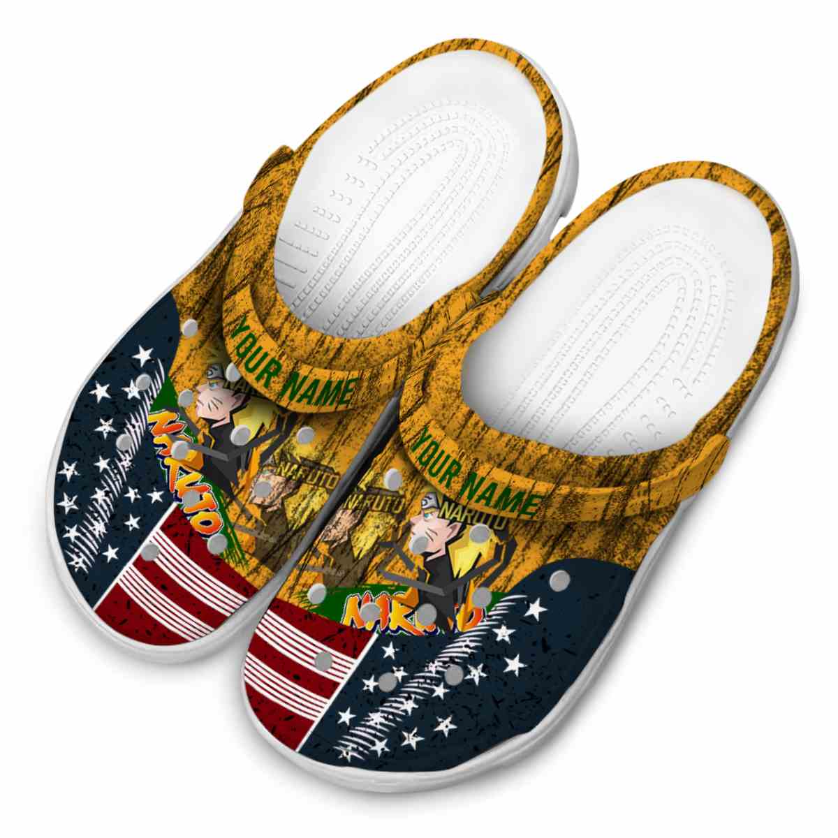 Merchidea Naruto Anime Crocs Crocband Clogs Shoes Comfortable For Men Women and Kids