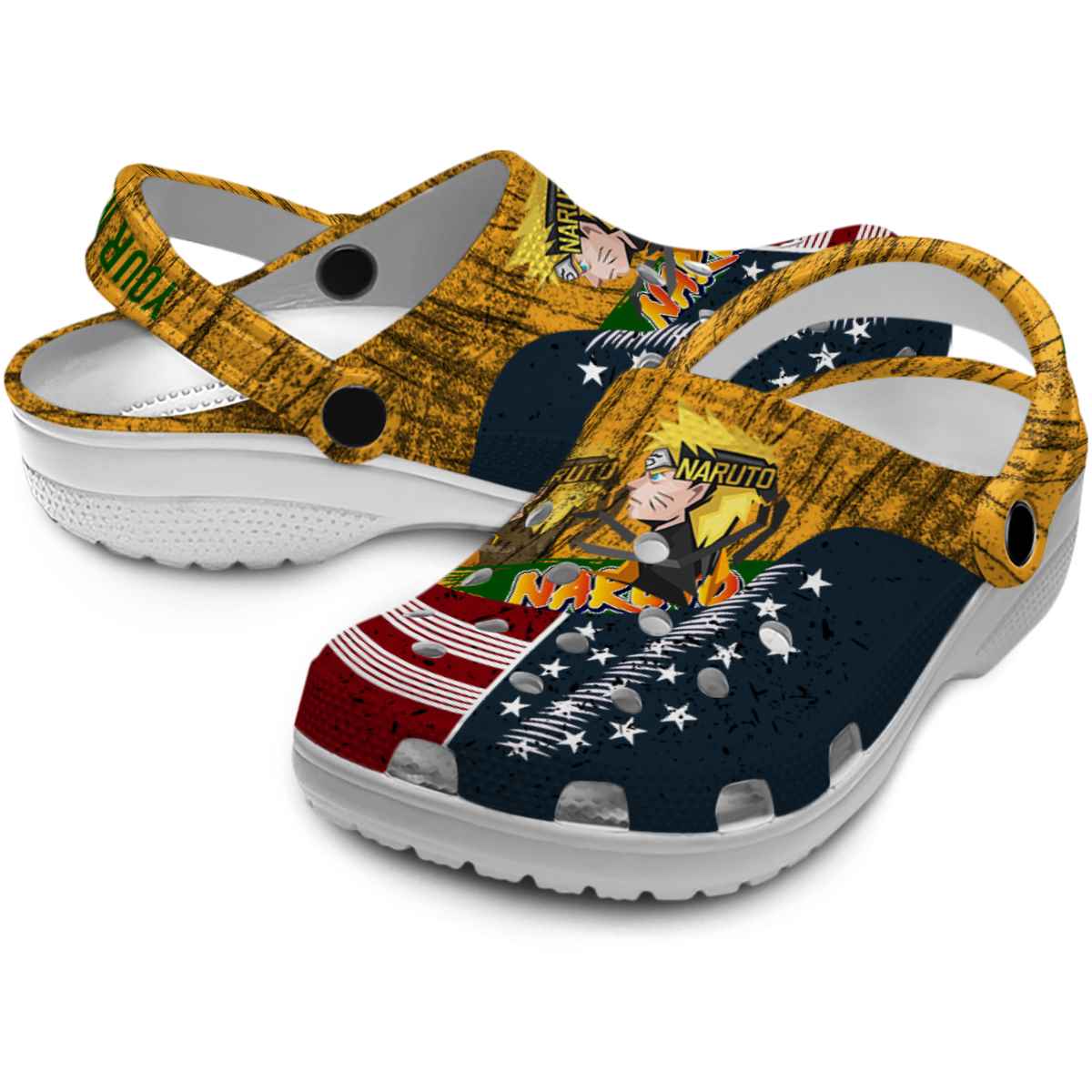 Merchidea Naruto Anime Crocs Crocband Clogs Shoes Comfortable For Men Women and Kids