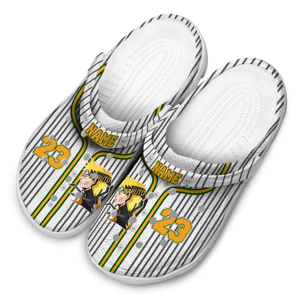 Merchidea Naruto Anime Crocs Crocband Clogs Shoes Comfortable For Men Women and Kids