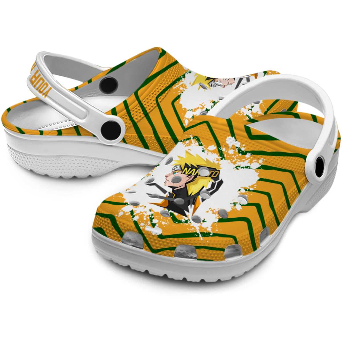Merchidea Naruto Anime Crocs Crocband Clogs Shoes Comfortable For Men Women and Kids