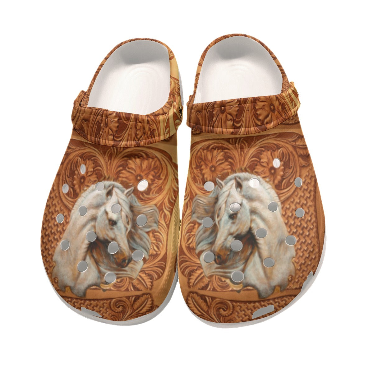 Merchidea Native American Crocs Clog Shoes For Kid and Adult