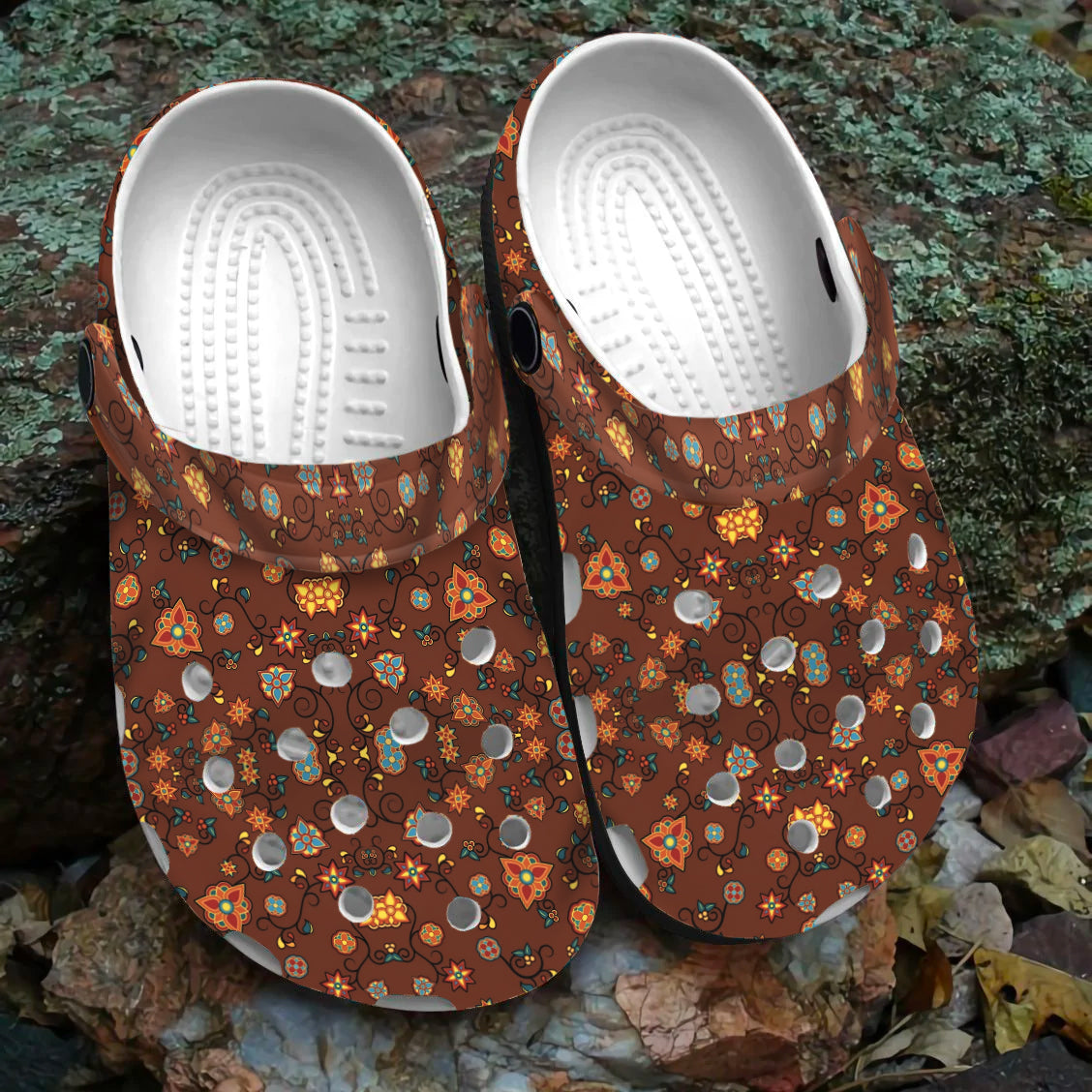 Merchidea Native American Crocs Clog Shoes For Kid and Adult
