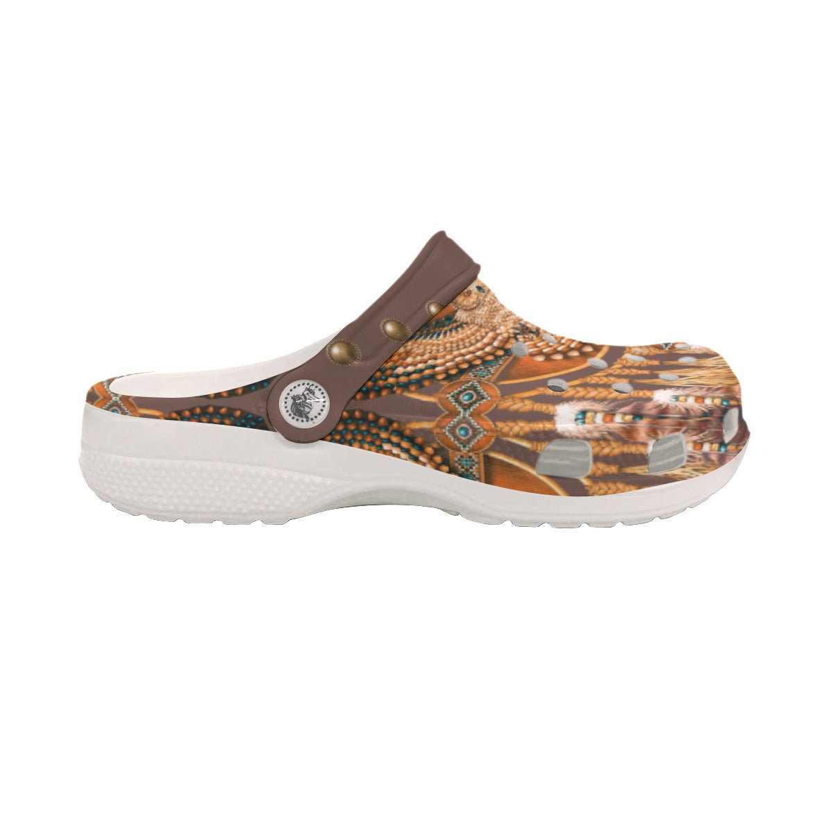 Merchidea Native American Crocs Clog Shoes For Kid and Adult
