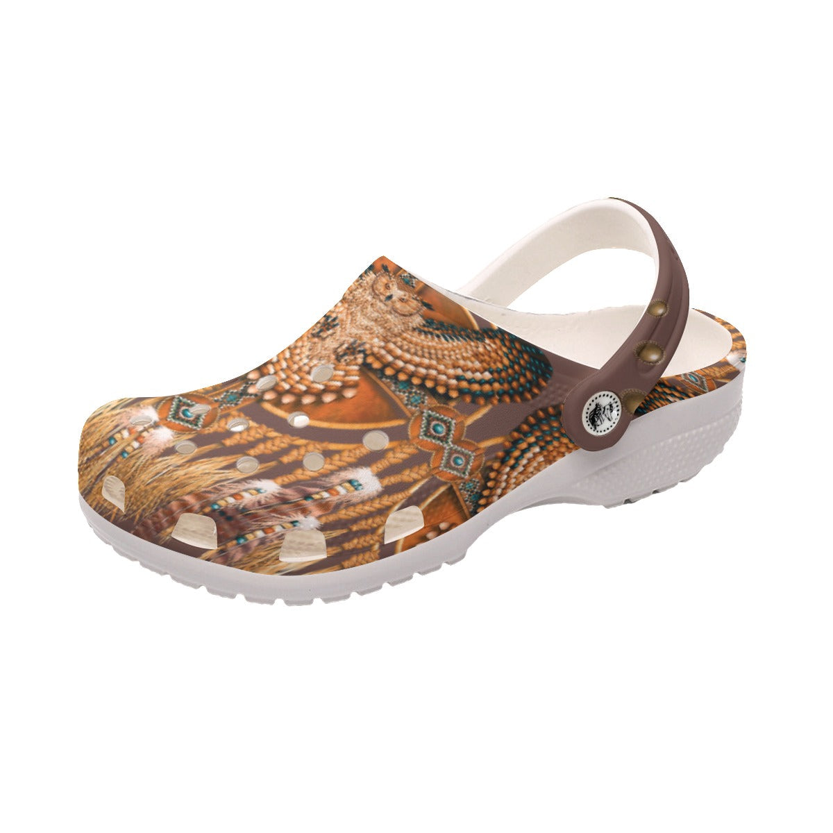 Merchidea Native American Crocs Clog Shoes For Kid and Adult
