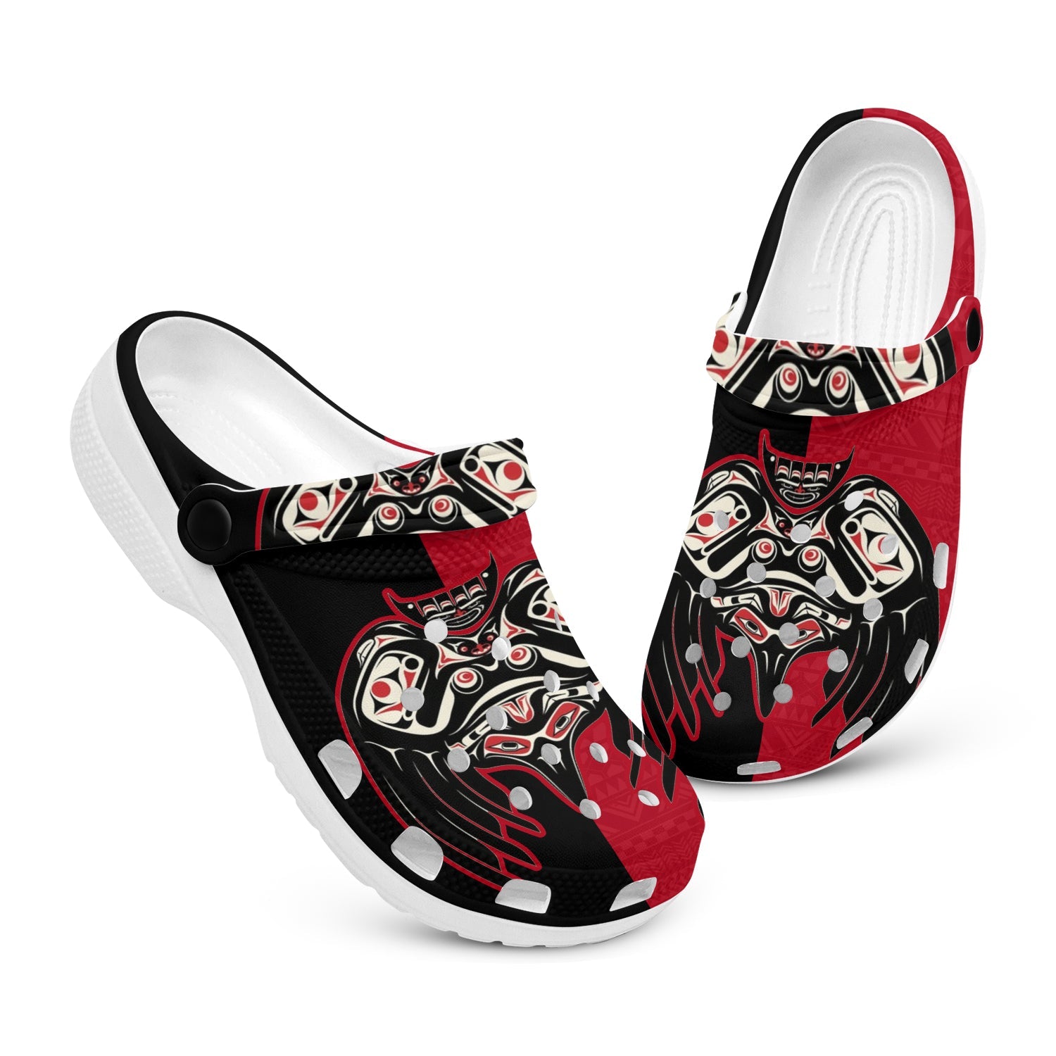 Merchidea Native American Crocs Clog Shoes For Kid and Adult