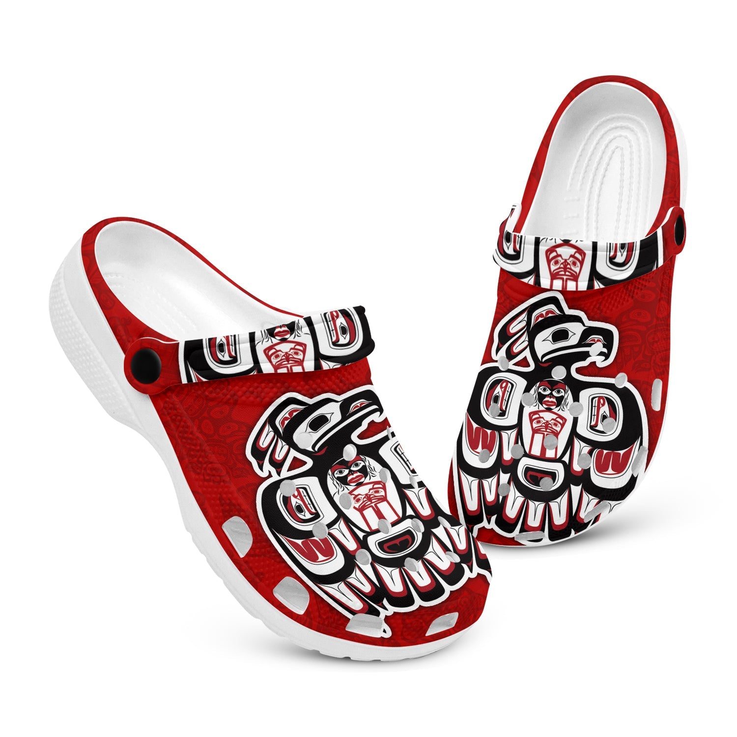 Merchidea Native American Crocs Clog Shoes For Kid and Adult