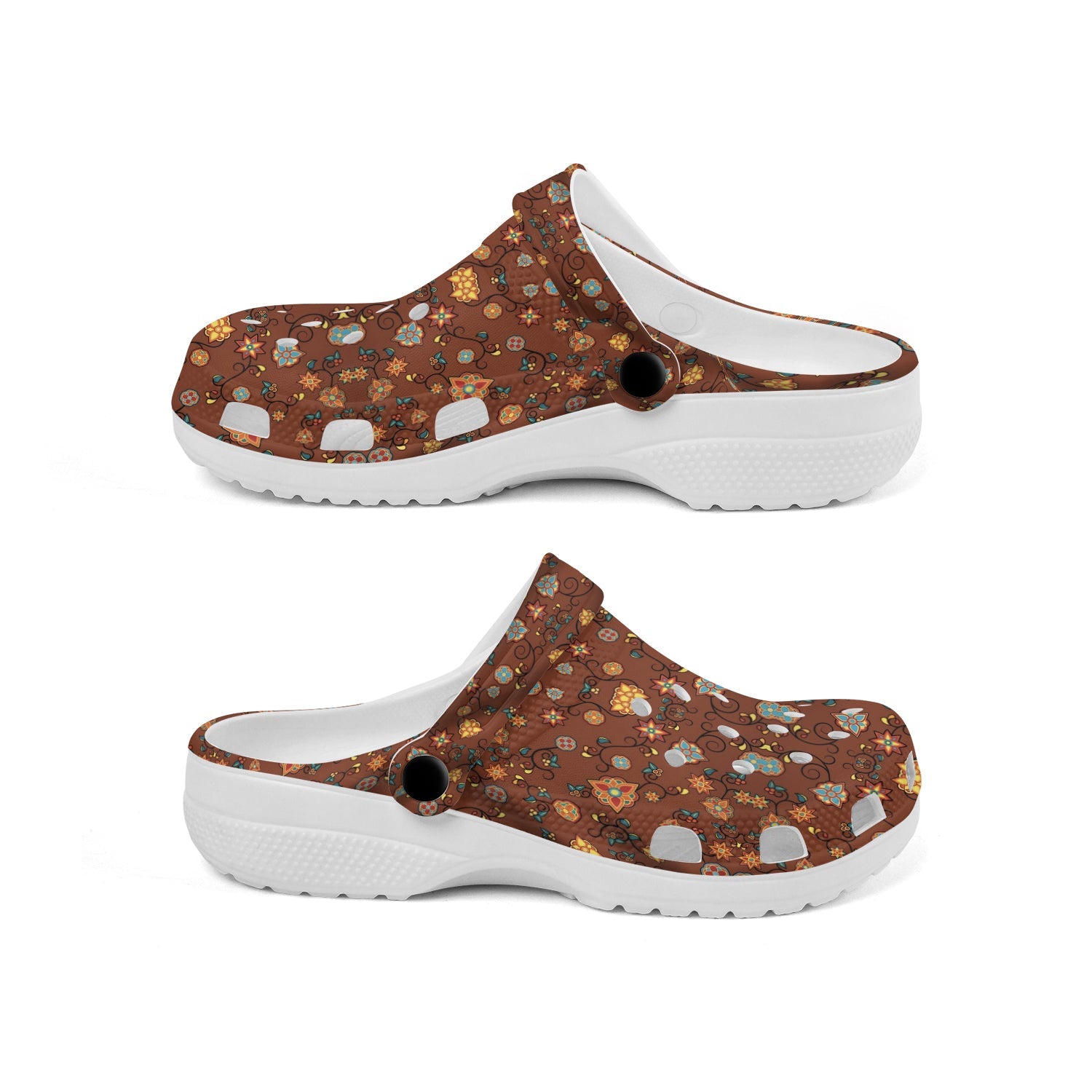 Merchidea Native American Crocs Clog Shoes For Kid and Adult