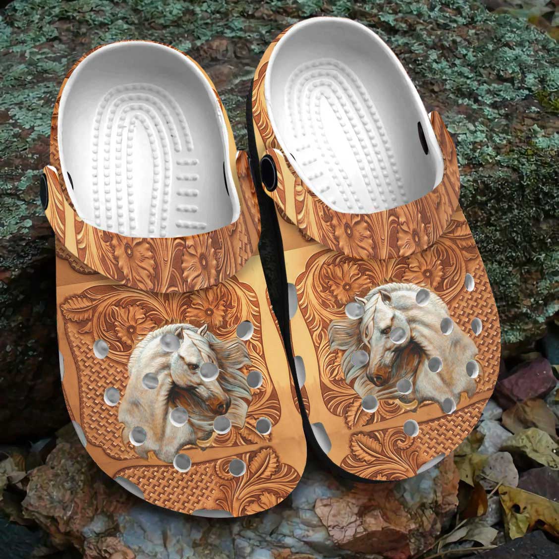 Merchidea Native American Crocs Clog Shoes For Kid and Adult