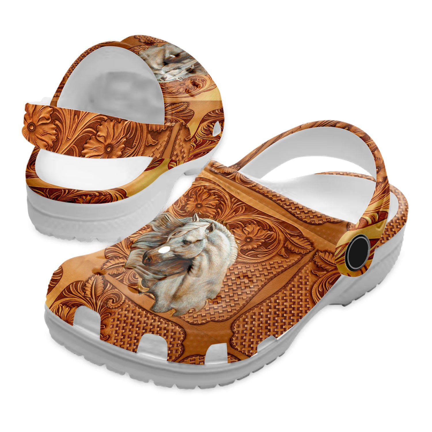 Merchidea Native American Crocs Clog Shoes For Kid and Adult