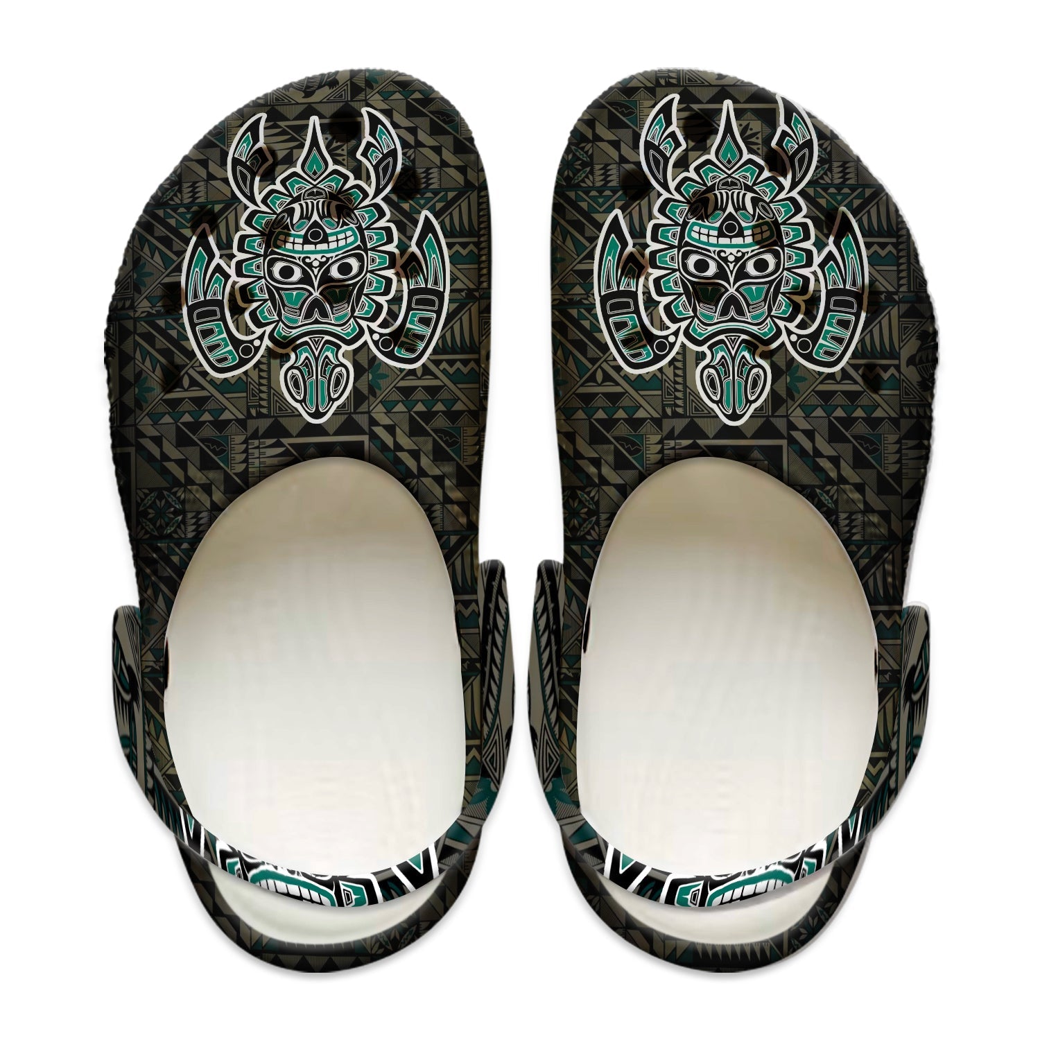 Merchidea Native American Crocs Clog Shoes For Kid and Adult