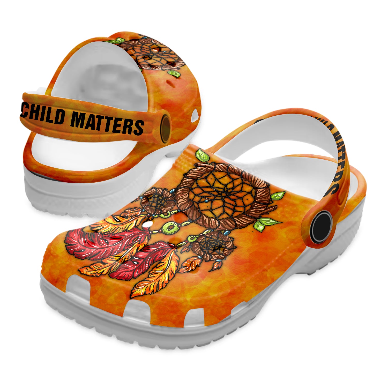 Merchidea Native American Crocs Crocband Clogs Shoes Comfortable For Men Women and Kids