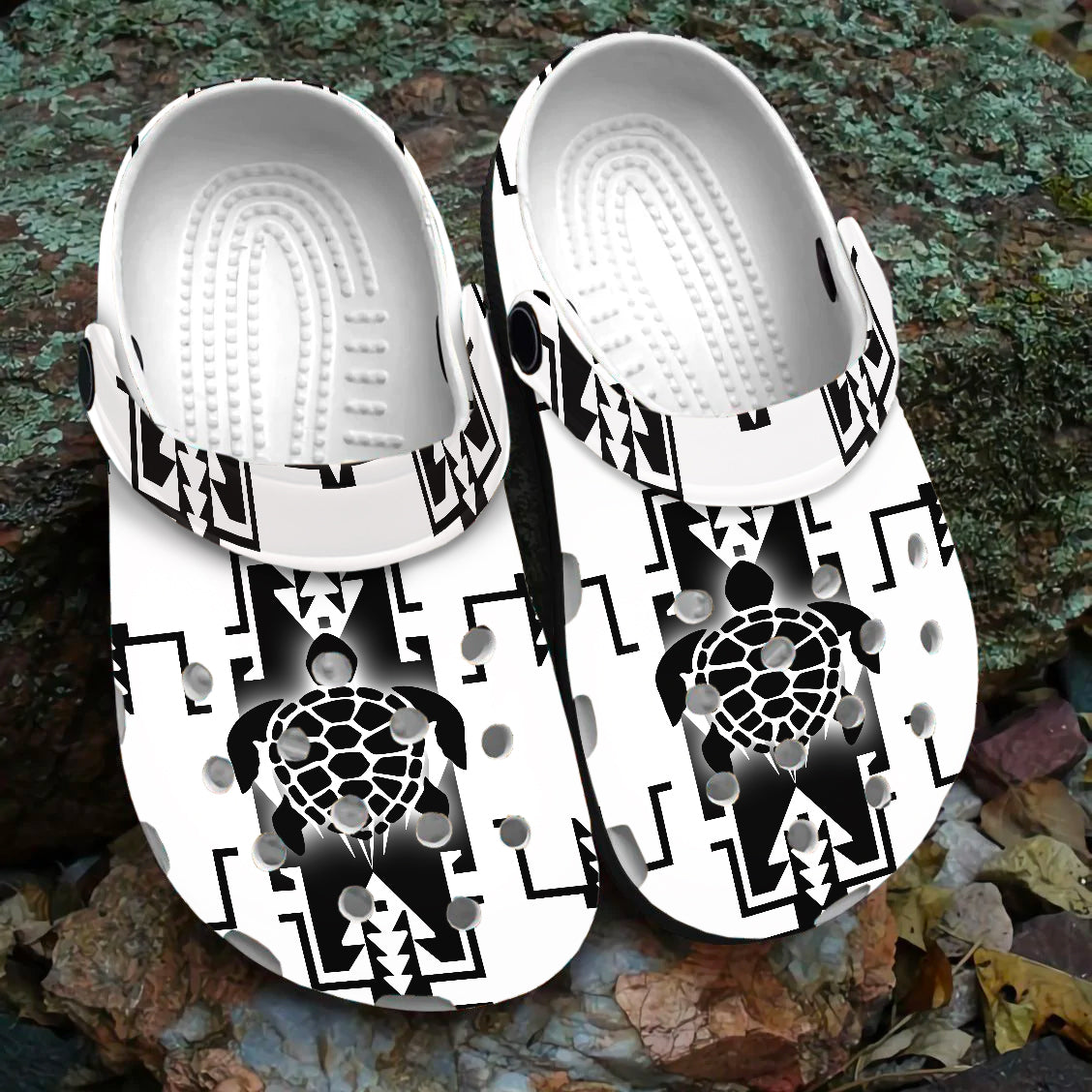 Merchidea Native American Crocs Crocband Clogs Shoes Comfortable For Men Women and Kids