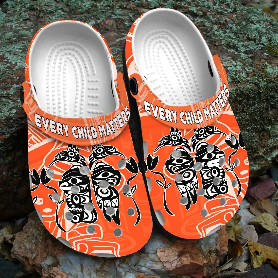 Merchidea Native American Crocs Crocband Clogs Shoes Comfortable For Men Women and Kids
