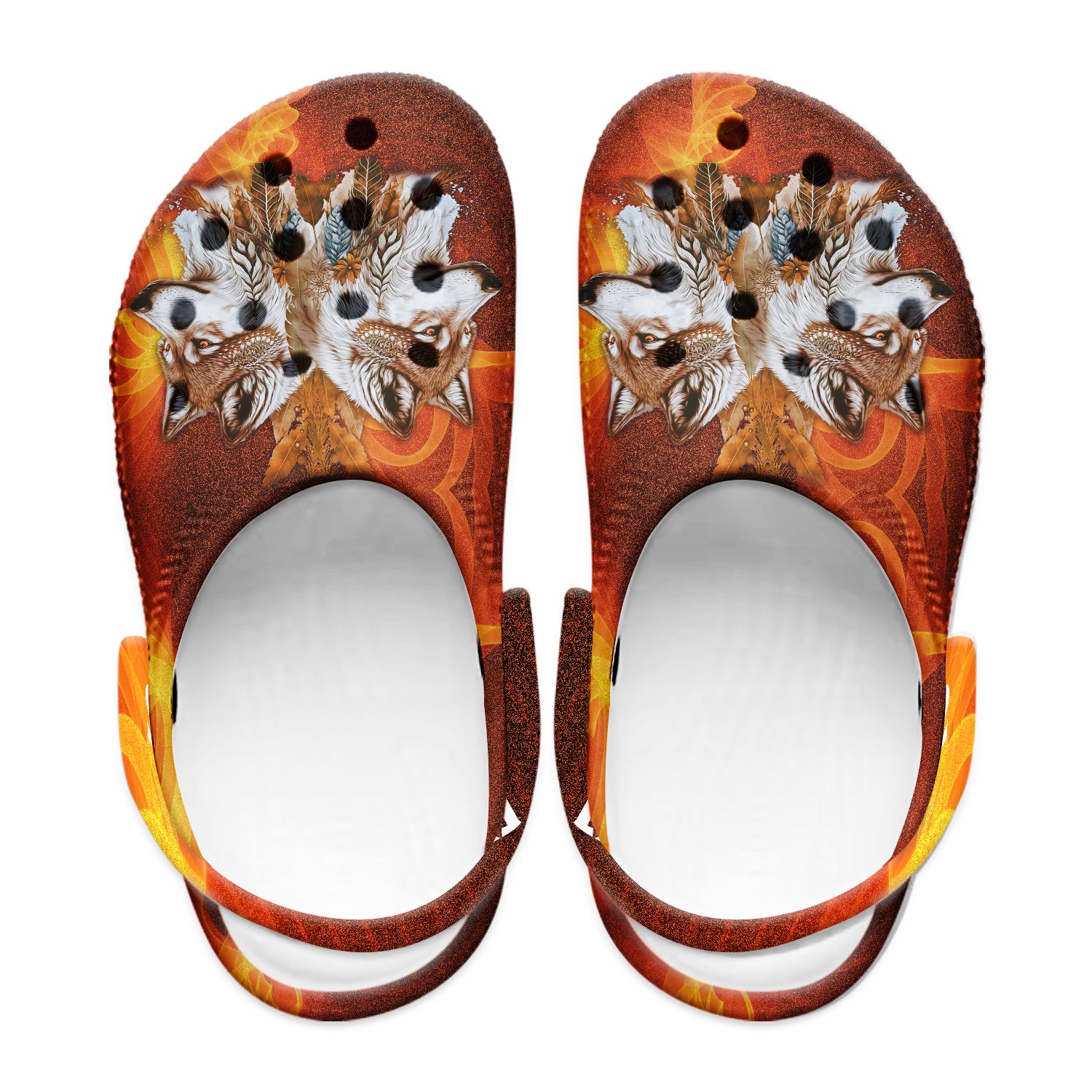 Merchidea Native American Crocs Crocband Clogs Shoes Comfortable For Men Women and Kids