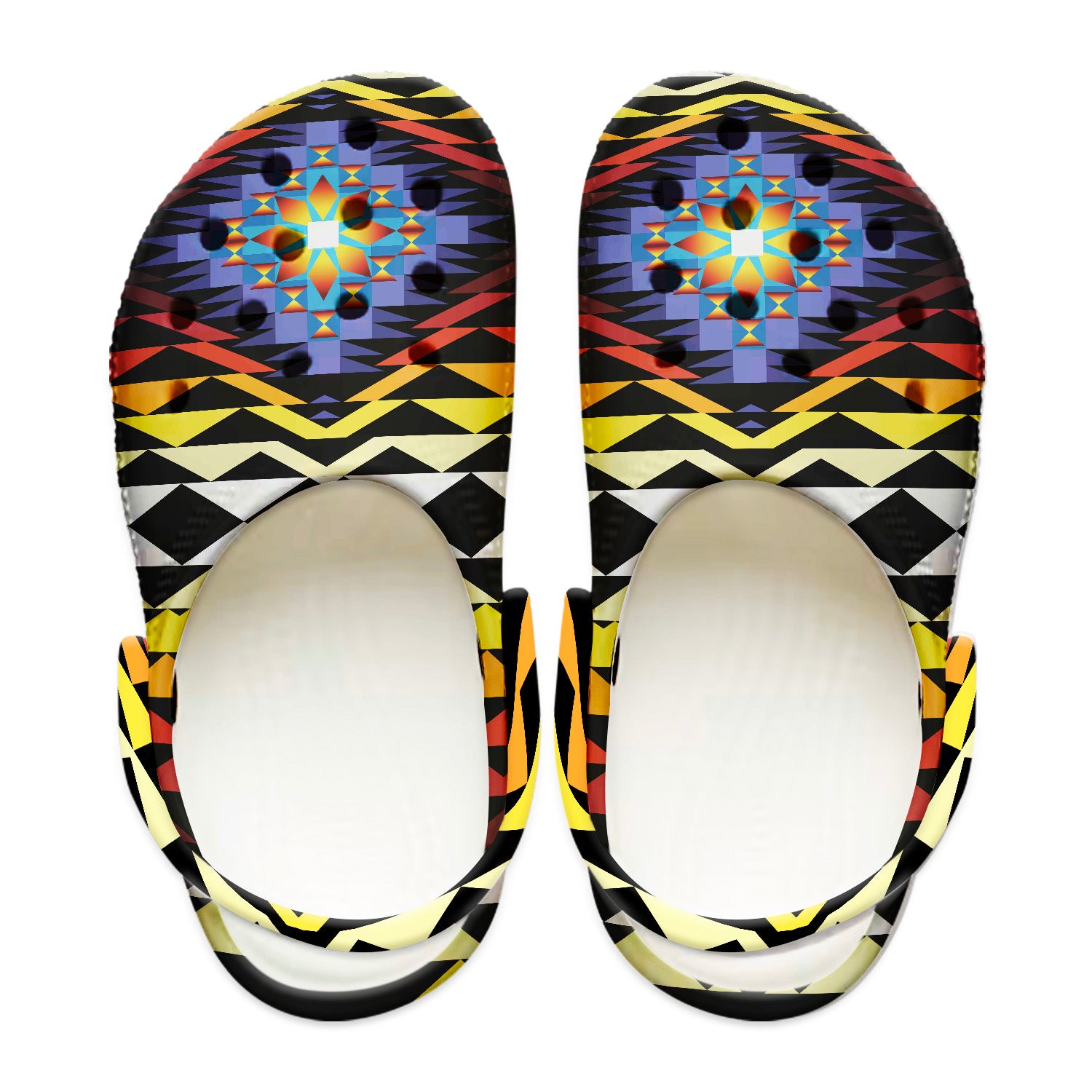 Merchidea Native American Crocs Crocband Clogs Shoes Comfortable For Men Women and Kids