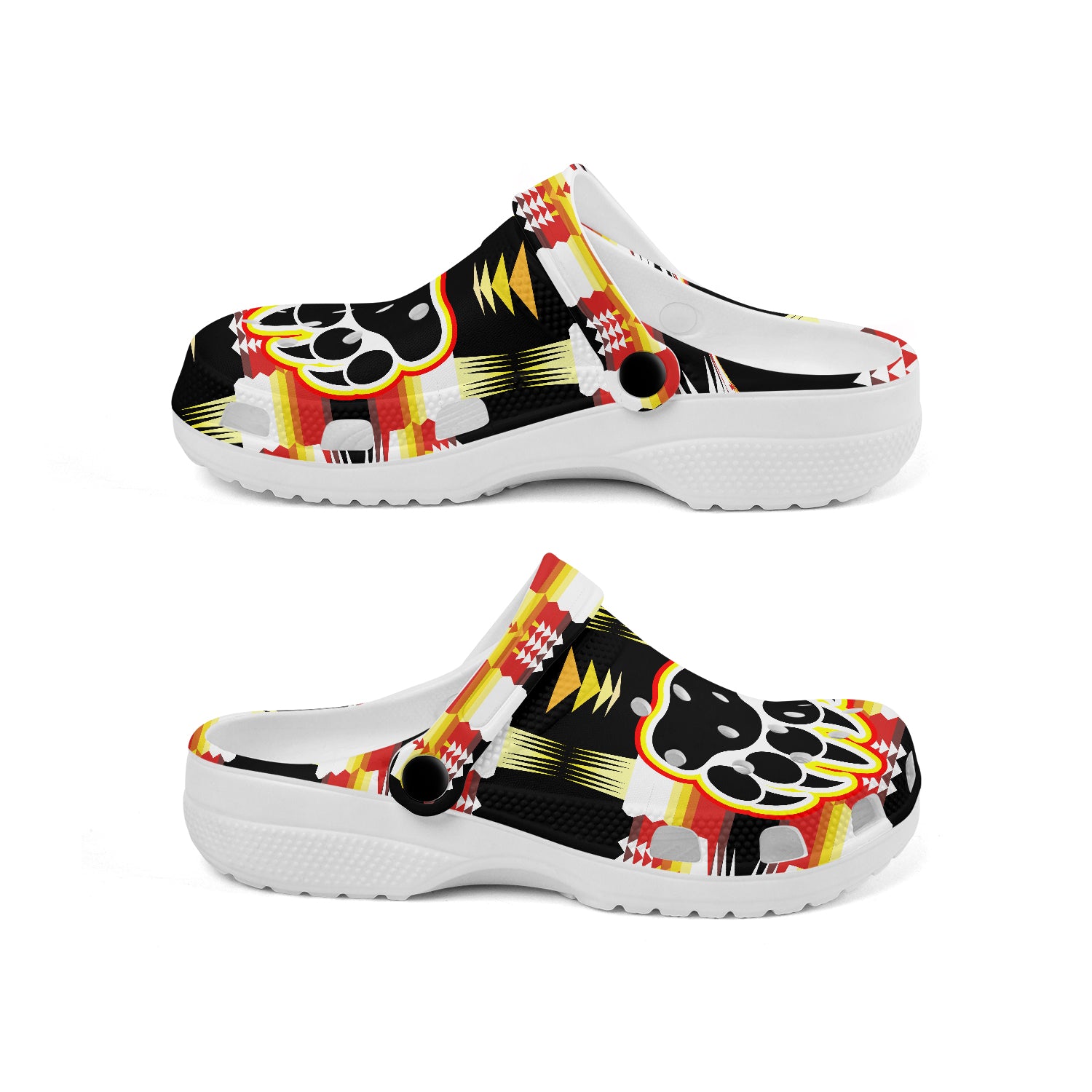 Merchidea Native American Crocs Crocband Clogs Shoes Comfortable For Men Women and Kids